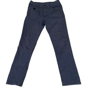 Roark Standard Slim Fit HWY 133 Denim Dark Grey Blue Pants Mens 32x32 Stretch